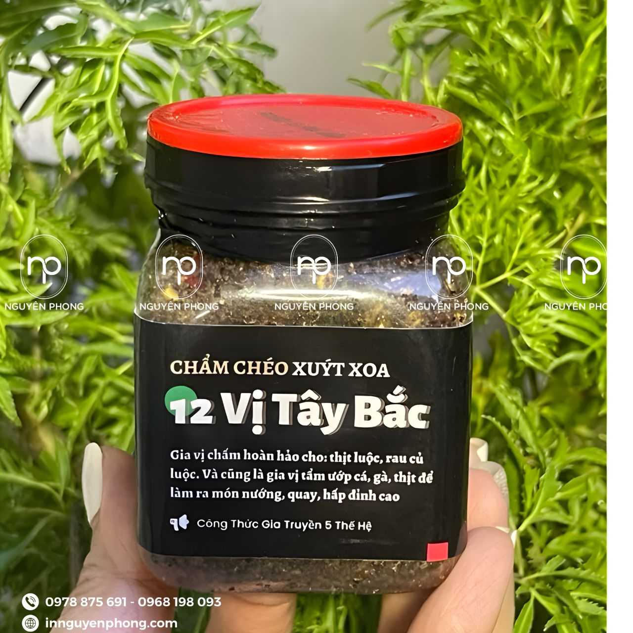 Mẫu tem dán chẩm chéo dạng bao quanh hộp 